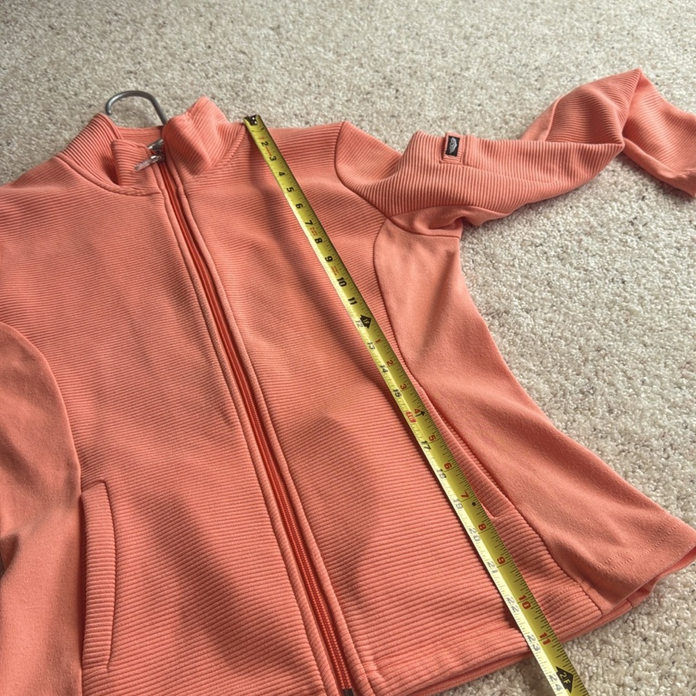 STRAIGHT DOWN Swing Jacket Coral Orange Sz S - Picture 14 of 16